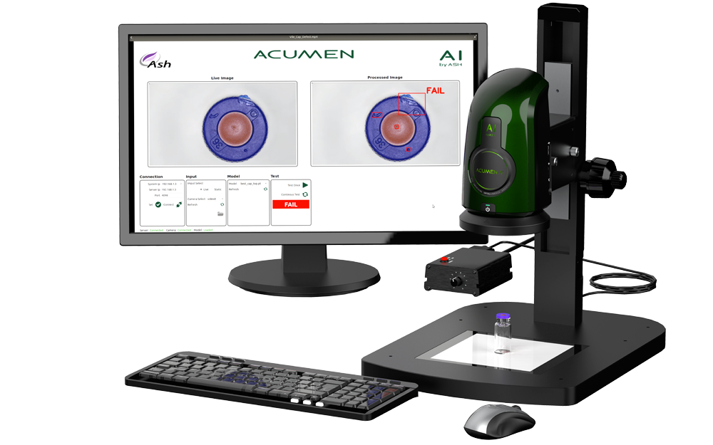 Microscope d'Inspection Intelligent Ash ACUMEN AI