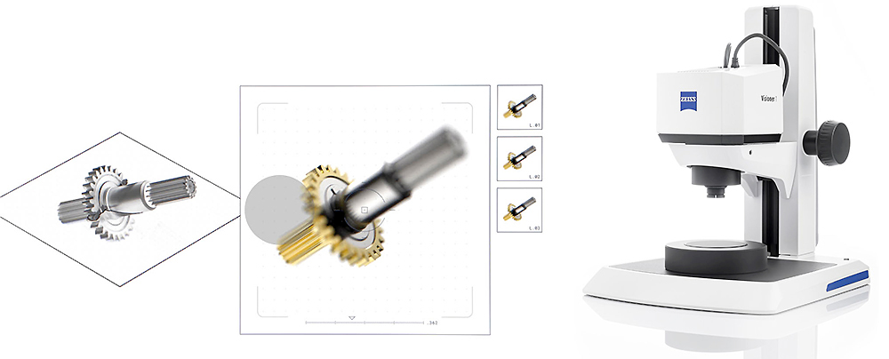 Visioner 1 Zeiss Microscope Numérique d'Inspection Optique