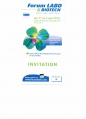 Forum Labo et Biotech - Invitation