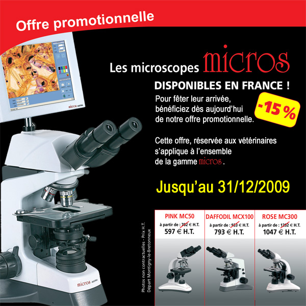 Microscope vétérinaire - Microscopes biologie