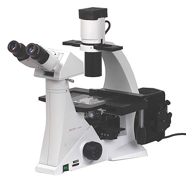 Microscope inversé destiné aux laboratoires