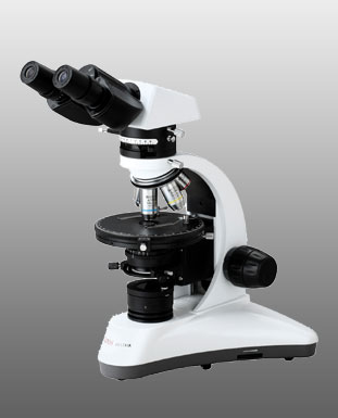 Microscope polarisé de biologie