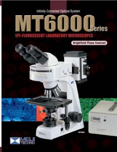 MEIJI Srie MT6000 - Microscope  fluorescence