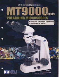 MEIJI MT9000 Microscope en lumire polarise