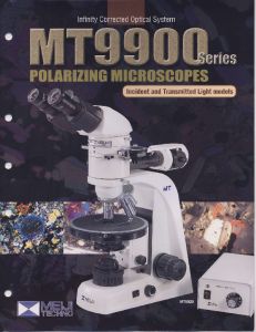 Microscope MEIJI MT9900 lumire polarise