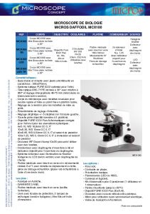 Brochure MICROS Daffodil MCX100