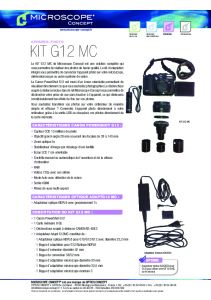 KIT G12 Microscope Concept