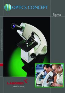 Brochure microscope Sigma