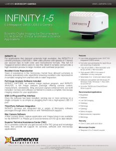LUMENERA INFINITY 1-5