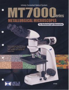 Microscope MEIJI MT7000 - Optics Concept