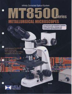 Microscope MEIJI MT8500 - Optics Concept