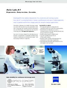 optics zeiss axio microscope immdiatement recevez tlchargement
