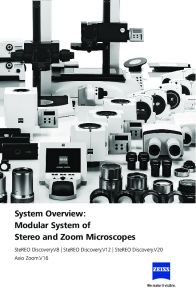 Configuration ZEISS Stereo Discovery V20 - Optics Concept