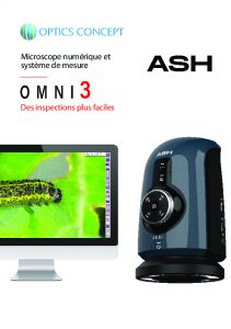 Microscope d'inspection Ash OMNI 3 - Optics Concept