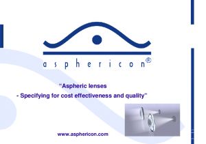 Prsentation Process Asphericon