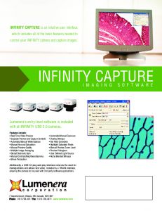 Brochure INFINITY CAPTURE