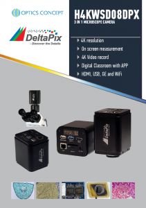 Caméra 4K Ultra HD DeltaPix - Optics Concept