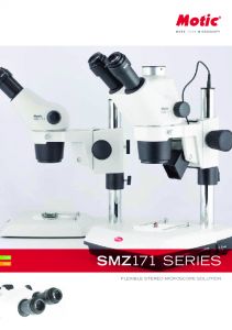 Stromicroscope Motic SMZ-171-TLED - Optics Concept