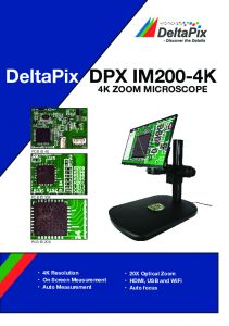 Brochure DPX IM200 - 4K