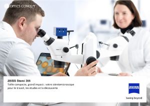ZEISS Stemi 355 - Microscope Concept