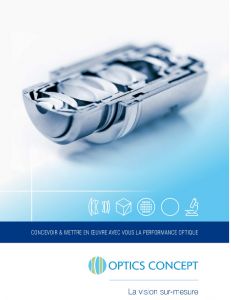 Microscopes Optiques - Prestations Optics Concept