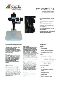 Brochure DeltaPix Monozoom